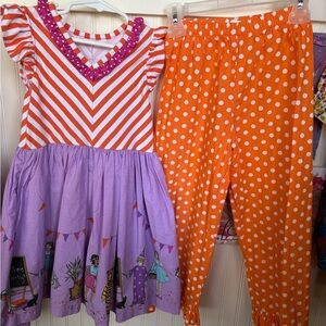 Eleanor Rose Halloween Parade Trick or Treat Kids Dress & Pants Set
